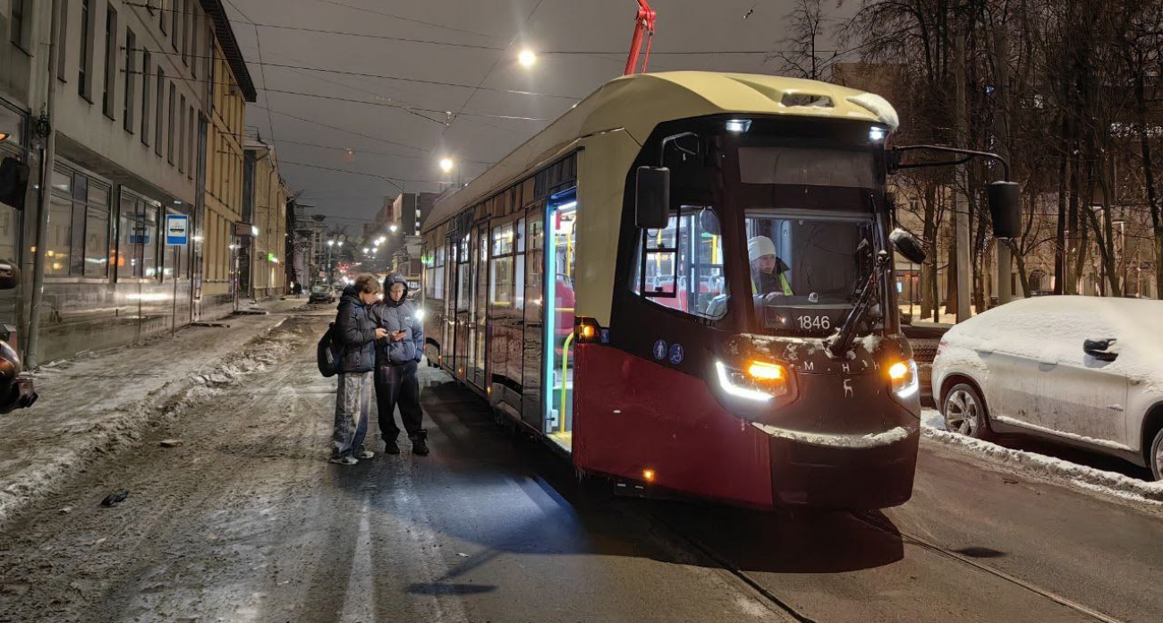 После двух лет ремонта в Нижнем Новгороде трамваи вернулись на кольцевой маршрут