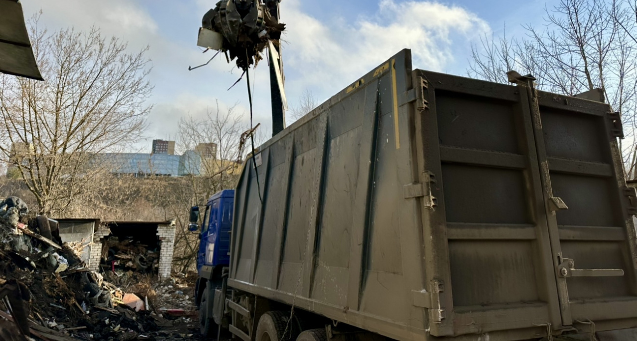 В Советском районе объем незаконных свалок сократился почти вдвое