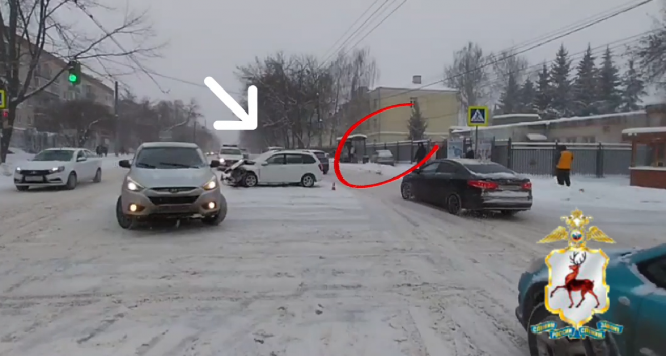 ДТП с двумя пострадавшими произошло в Нижнем Новгороде