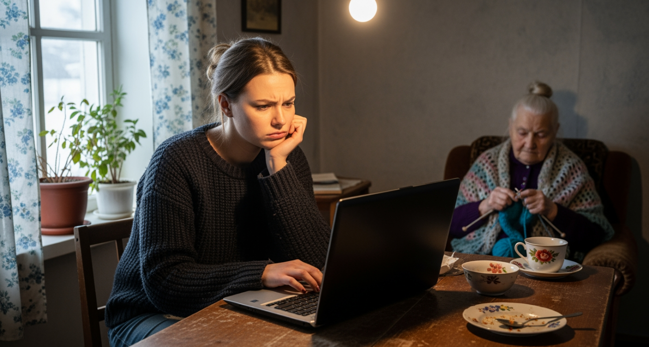 Нижегородка приехала работать к бабушке в деревню, но в 18:00 отключили интернет из-за угрозы БПЛА