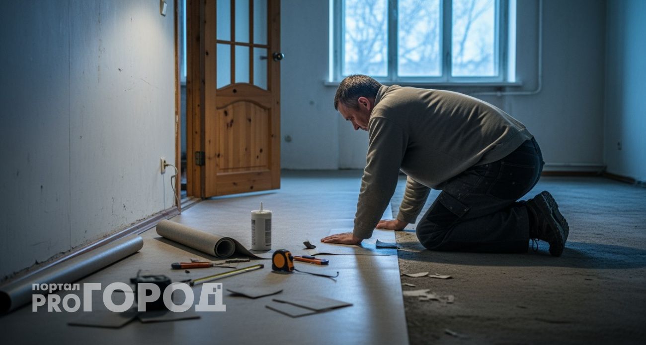 Копеечная замена ламината: пол тёплый даже в ванной – укладка за 7 минут, а служит вечно