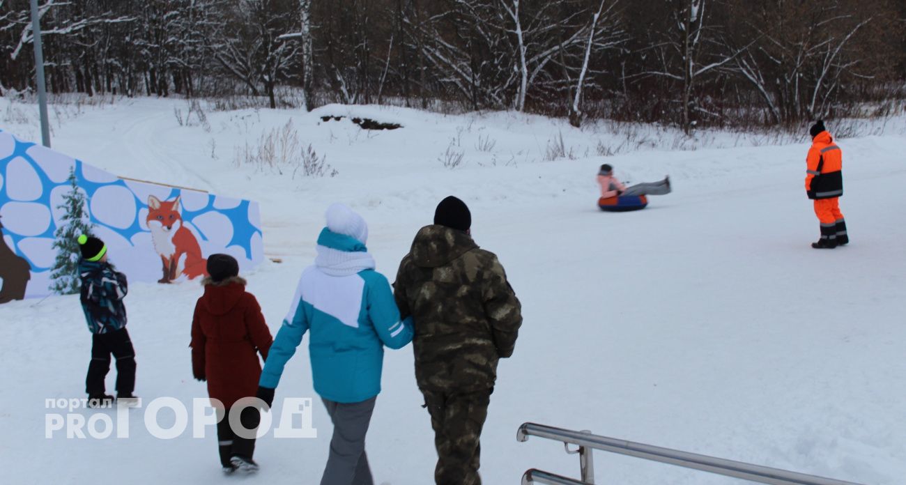 Житель Нижегородской области сломал грудину, катаясь на "ватрушке"