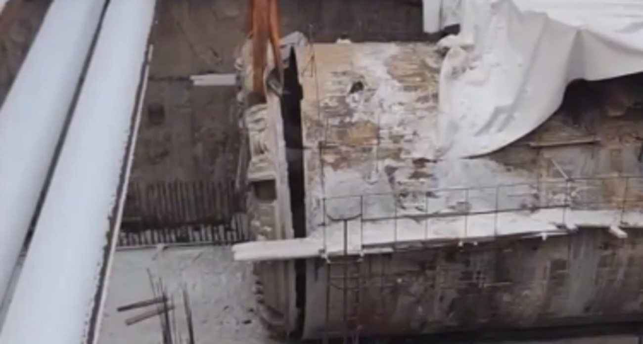 В Нижнем Новгороде начали разбирать щит "Владимир", проложивший два тоннеля метро