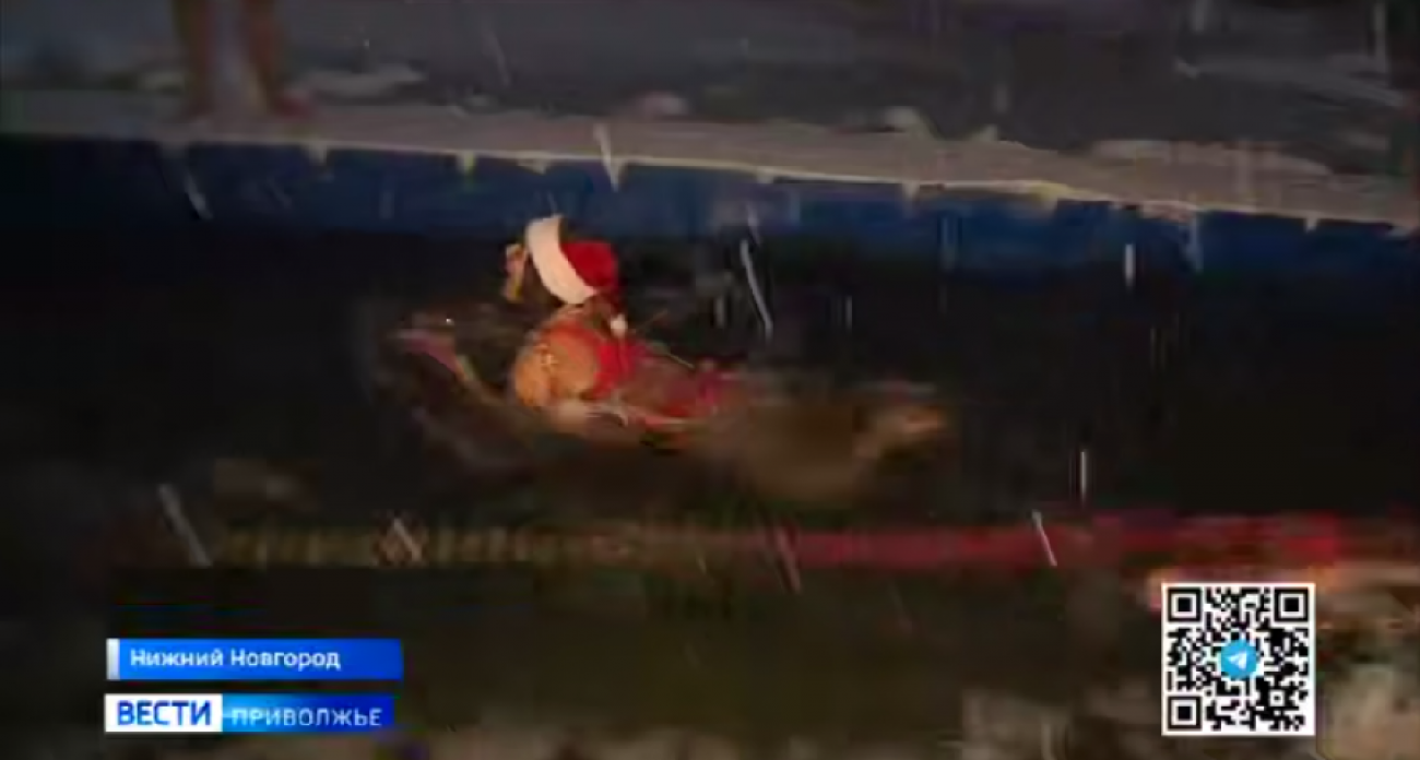 12-летняя школьница стала самой юной среди 20 нижегородских моржей в крещенском заплыве