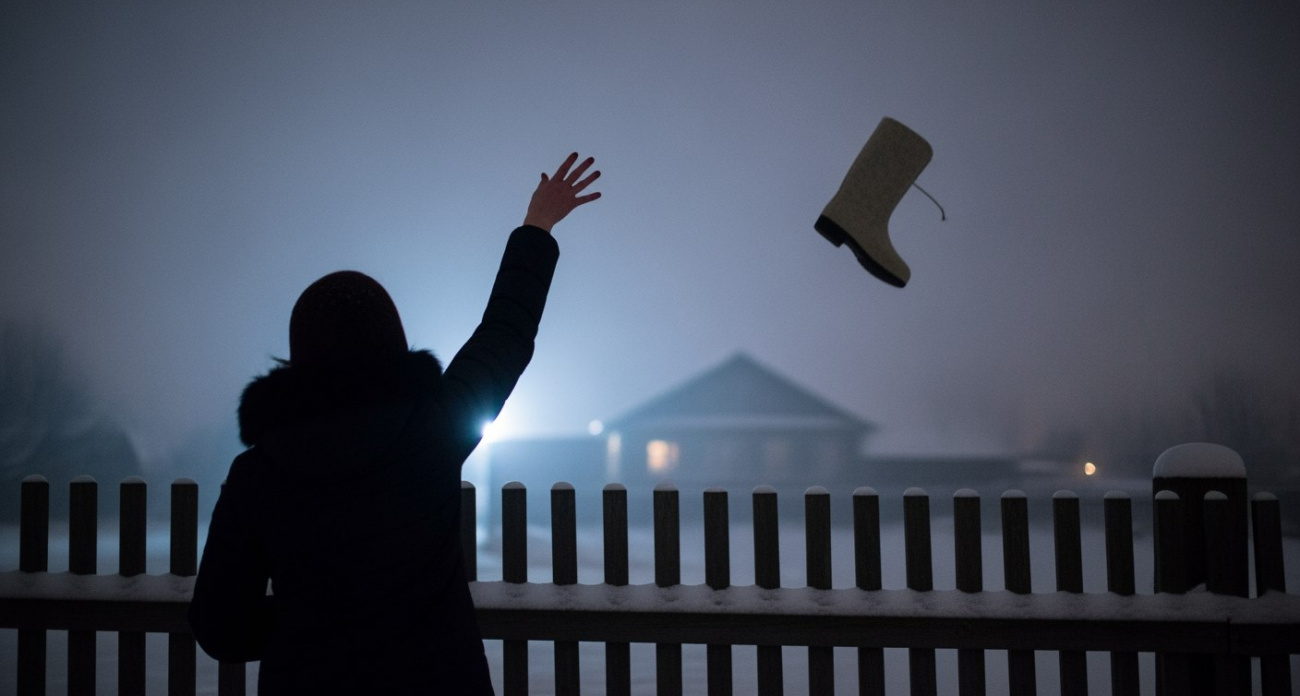 Зачем наши бабушки бросали валенок за забор: забытый обряд на Святках