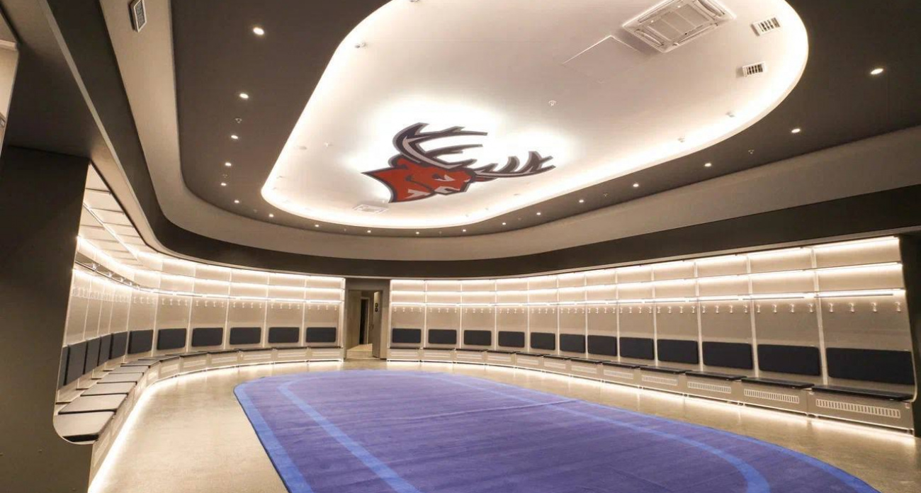 Ледовая арена на Стрелке готова на 95 %