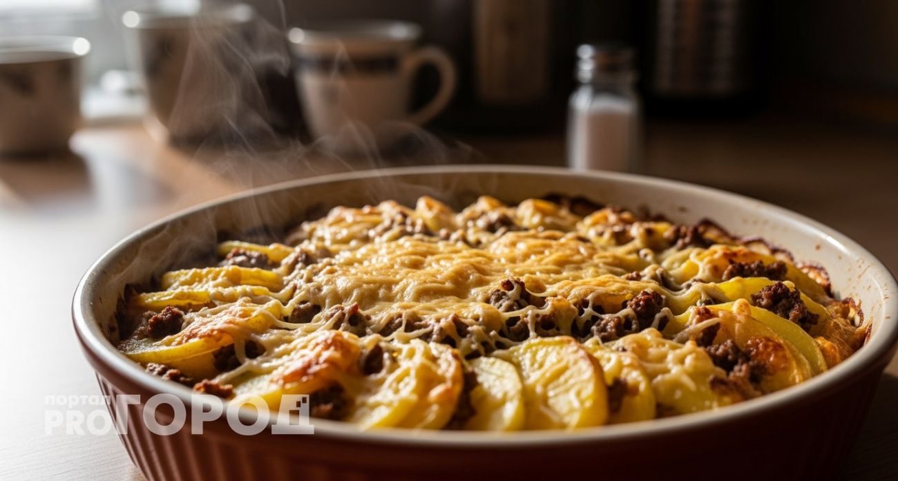 Этот ужин съедят без гарнира: готовим мясо по-капитански - нужны фарш, картошка и сыр