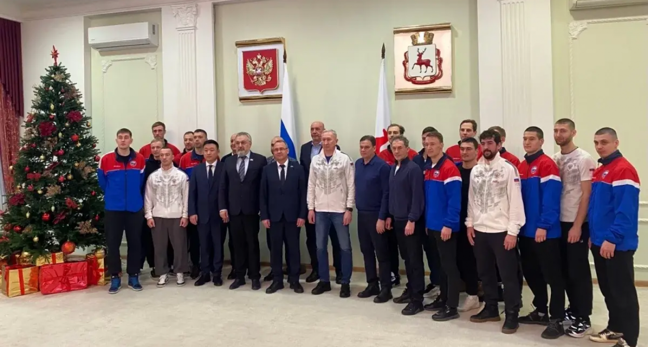 12-кратные чемпионы мира: сборная России по хоккею с мячом в третий раз выбрала Нижний Новгород для тренировок