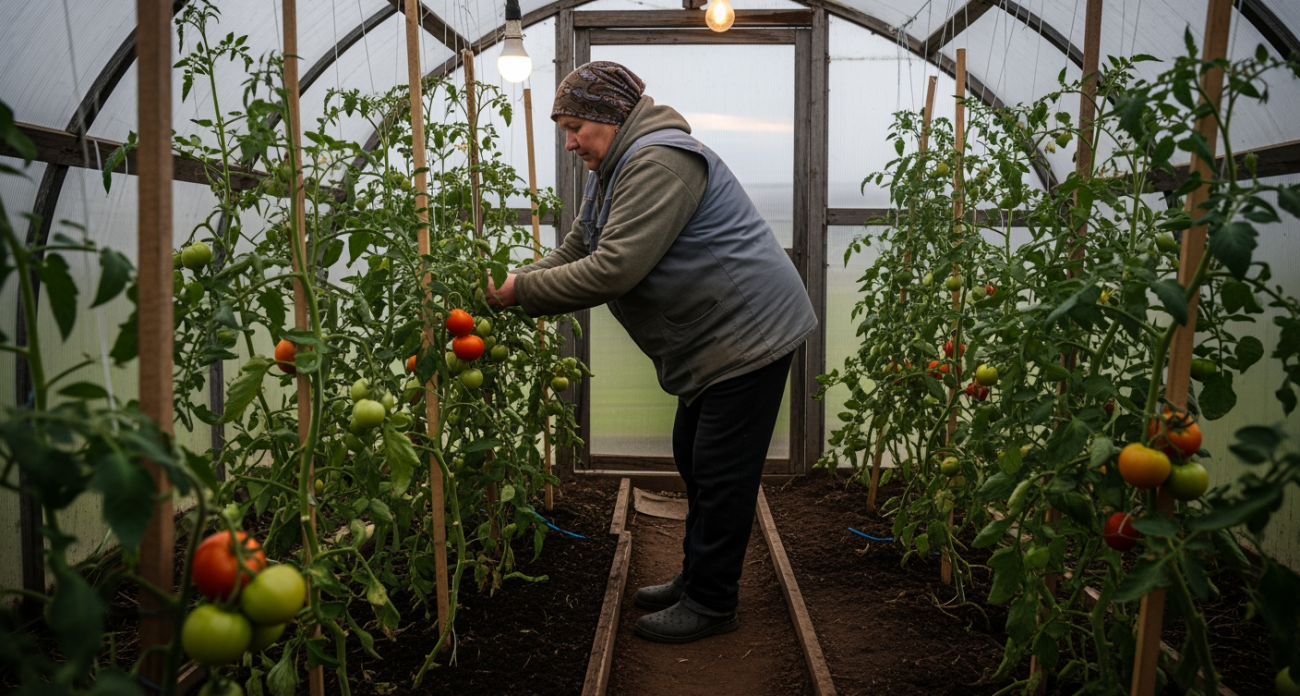 Идеальная плотность томатов в теплице - правило, которое работает всегда