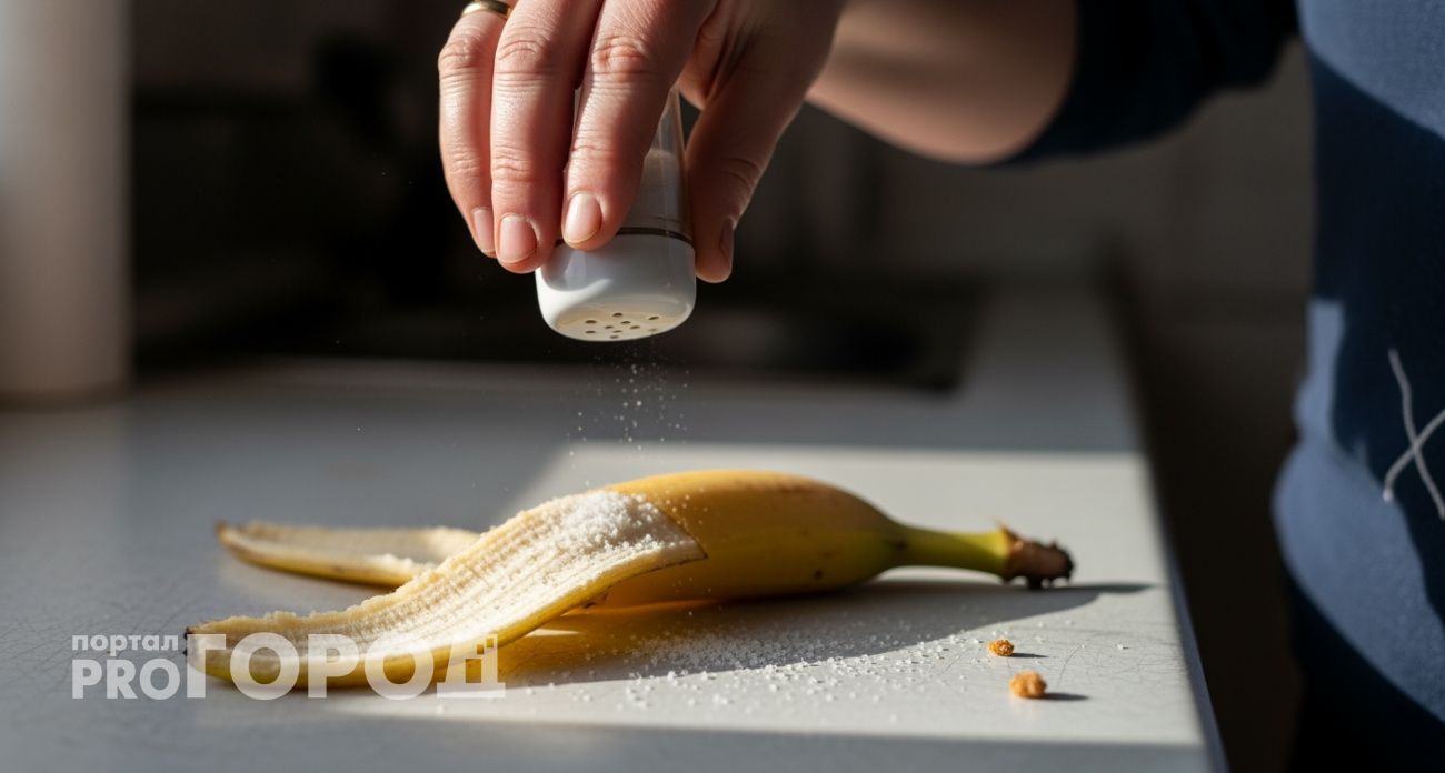 Посыпаем солью банановую кожуру и всю зиму радуюсь своей смекалке: лучший лайфхак для лентяев