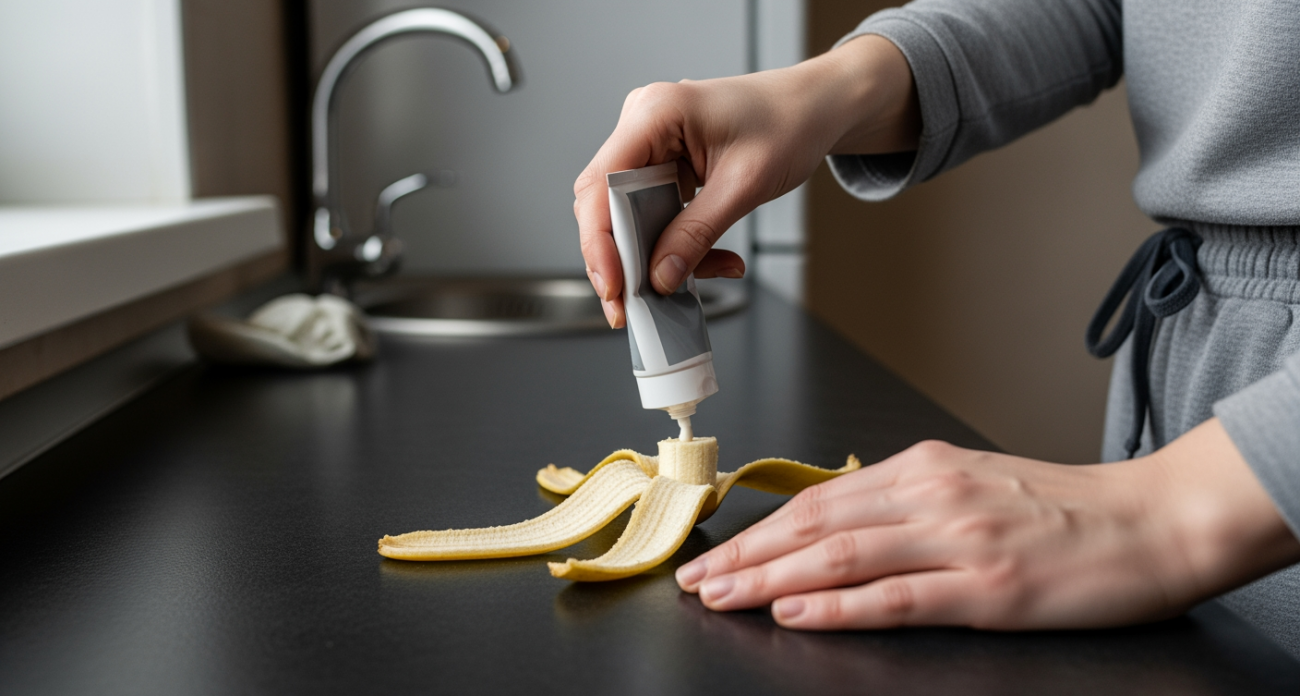 Соль на кожуре от банана — зимний трюк для умных домохозяек: простой способ, о котором вы не догадывались