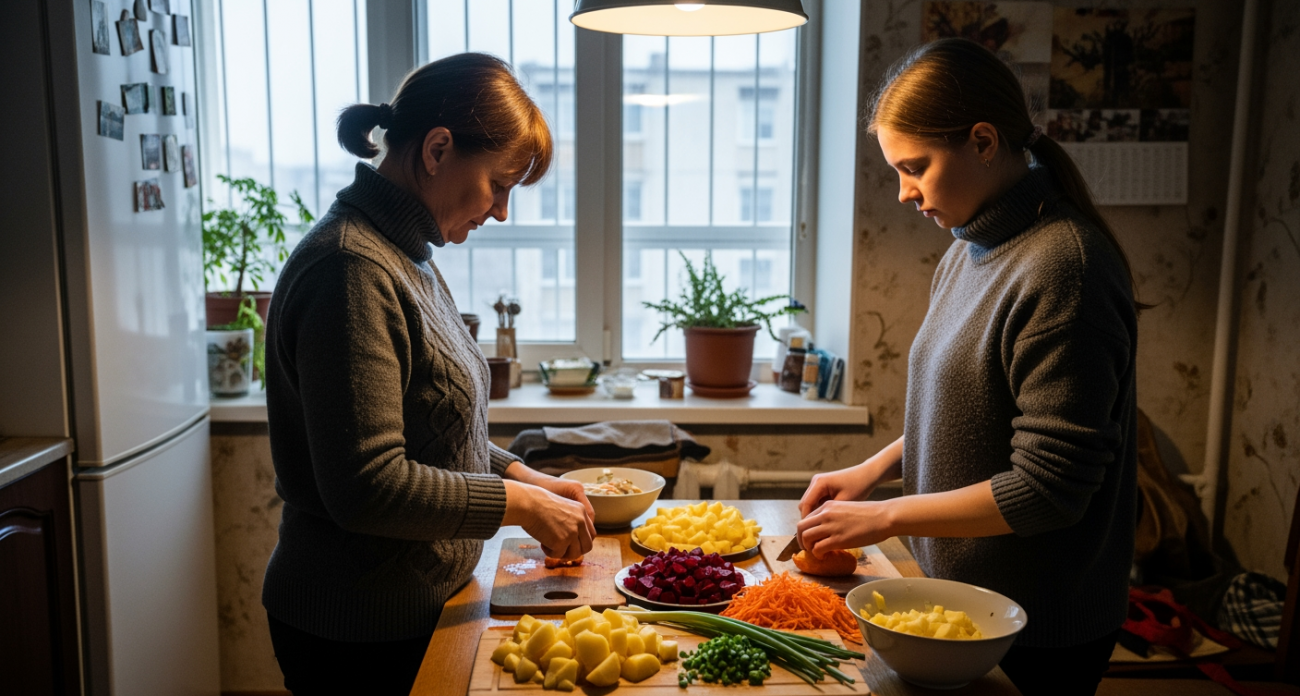 Раскопала оригинальный рецепт винегрета из книги 1952 года – все это время мы делали его неправильно