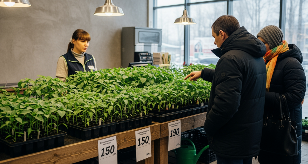 Растворяю таблетку в воде для полива - рассада встает стеной: теперь фитолампа пылится без дела