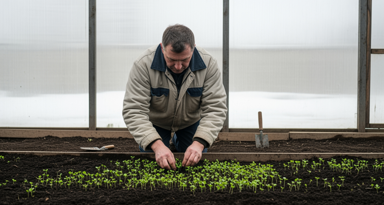 Бюджетный метод обогрева теплицы зимой: простой лайфхак с обычными пластиковыми бутылками