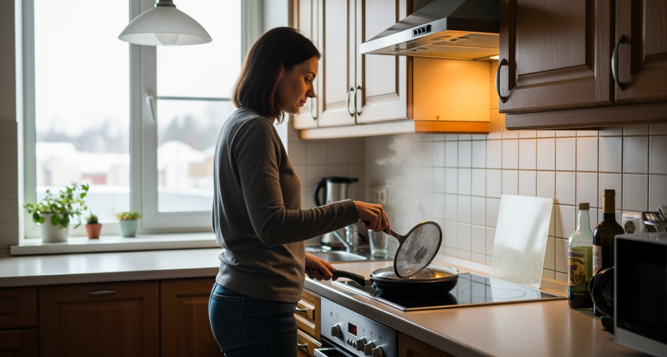 Простой лайфхак против разбрызгивания масла на сковородке — не могу поверить, что узнал это только сейчас