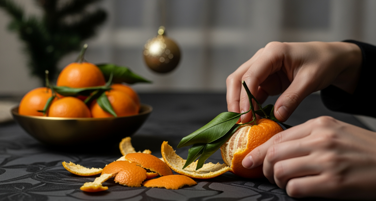 Не выбрасываю корки мандарина: простой способ с маслом обеспечивает ценной заготовкой на всю зиму