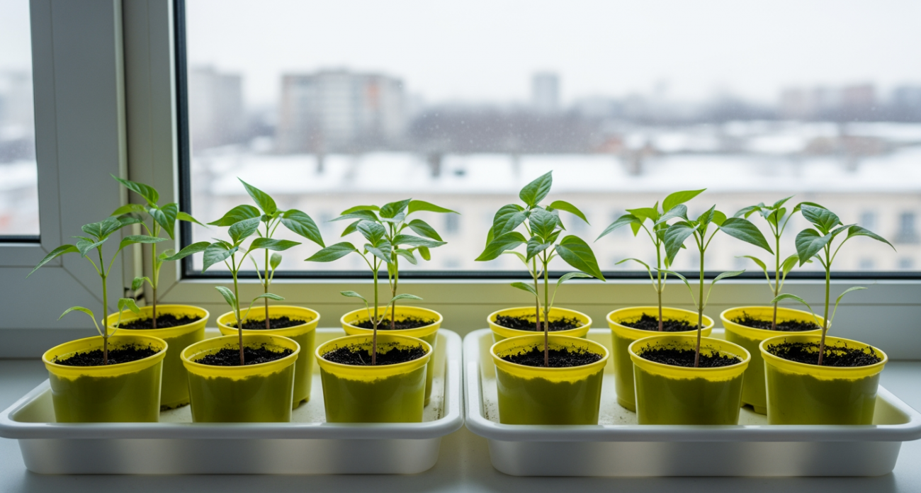 Забудьте о вытянувшейся рассаде: простой "ленивый" метод, который дает крепкие томаты за 10 дней