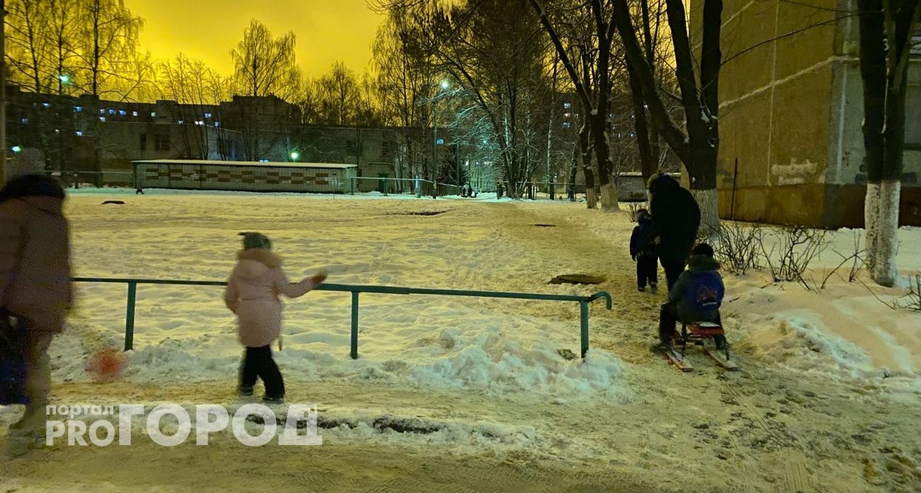 Родители школьников из Мулино пожаловались на администрацию школы, где их детей заставили стоять на 24-градусном морозе