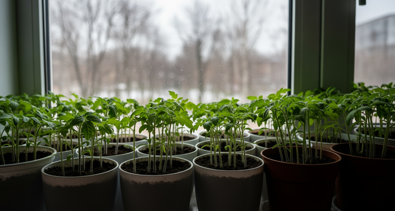 Забудьте о чахлой рассаде: всего 1 литр этого средства превращает перцы и томаты в крепких силачей с мощной корневой системой