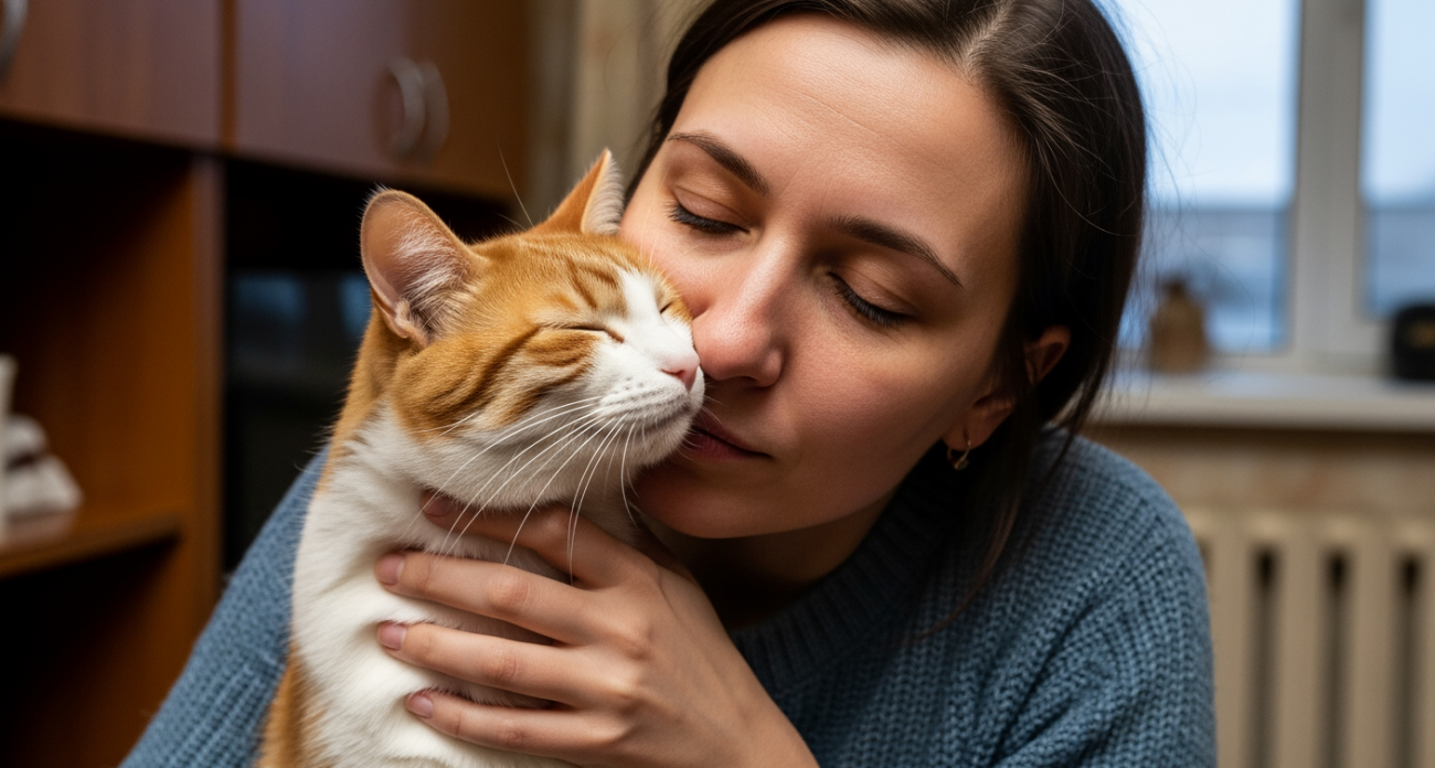 Кошачье чутьё на людей или как ваш пушистый детектор лжи видит человека насквозь