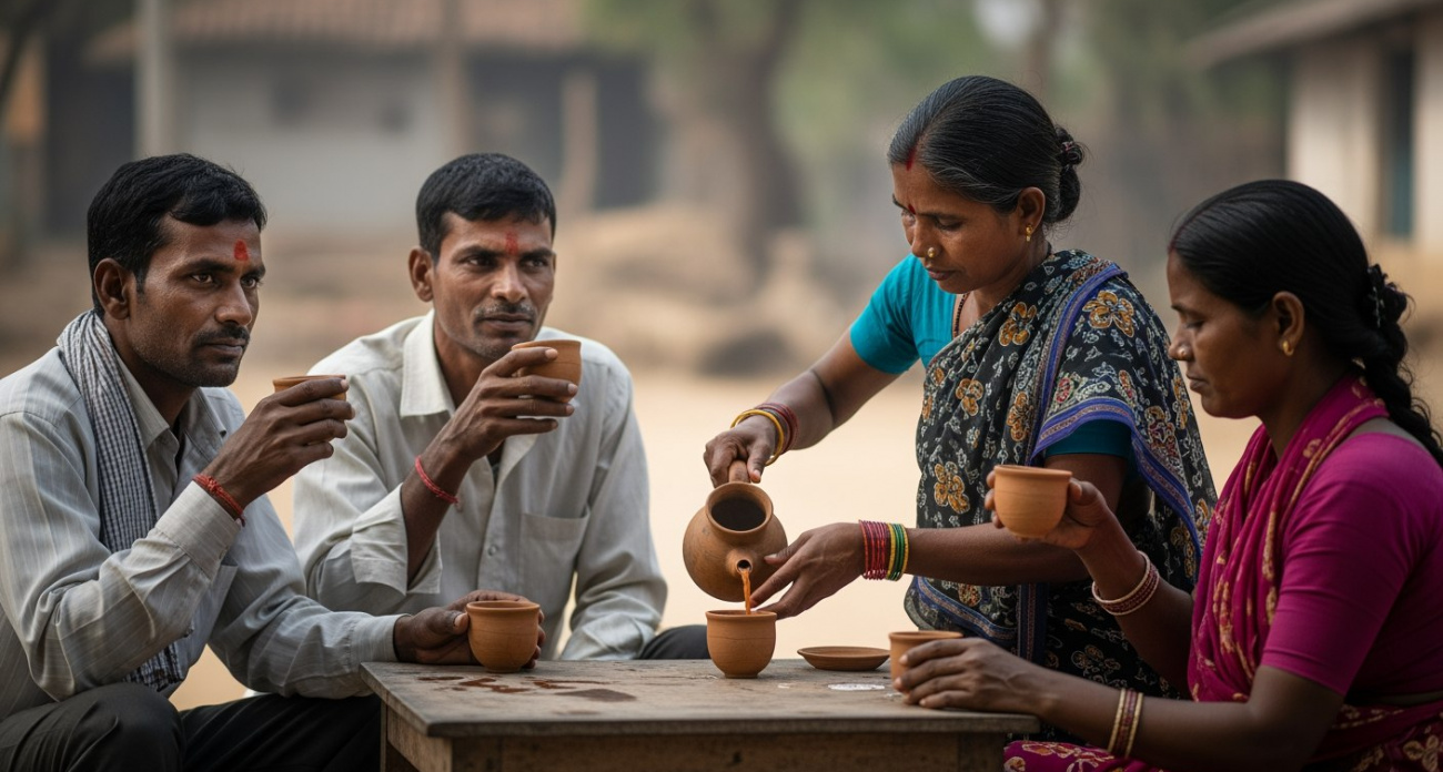В Индии увидела странную привычку местных - пить только из глиняной посуды: был шок, когда узнала правду, в России бы покрутили пальцем