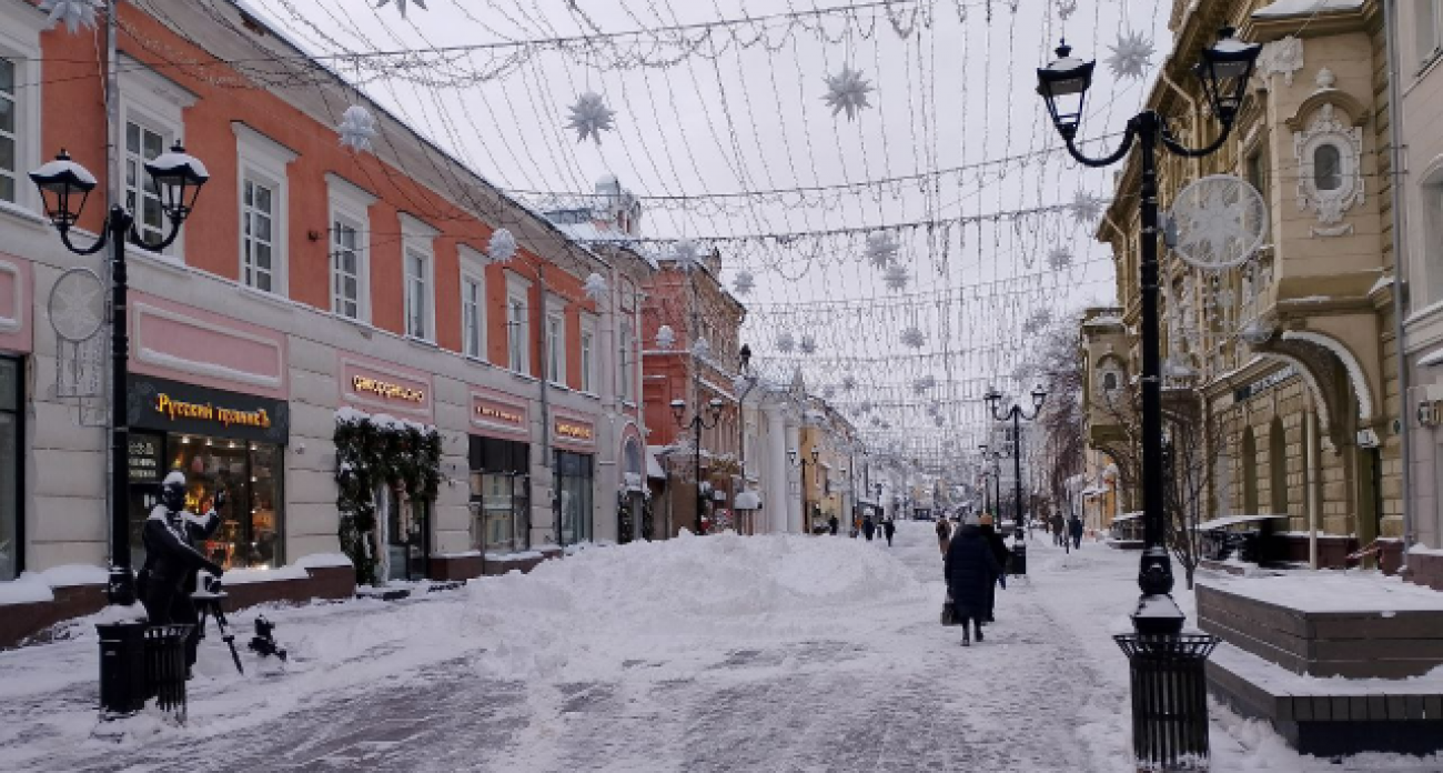 Снежный рекорд за 145 лет: в Нижнем Новгороде выпало 239% январской нормы осадков