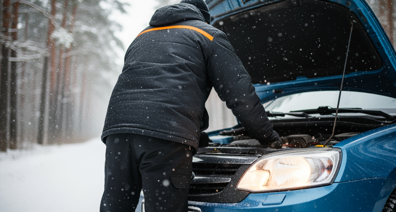 Дедовский метод оживить машину без посторонней помощи, когда аккумулятор сел в самый неподходящий момент