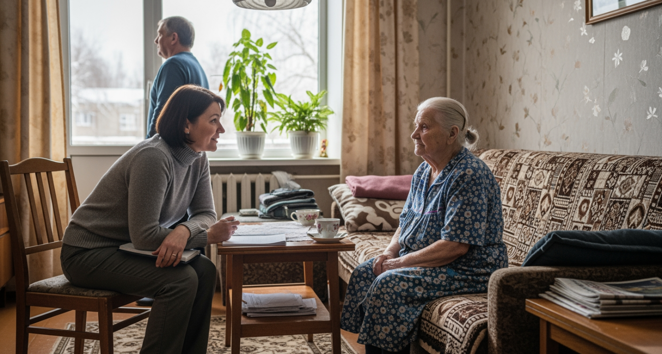 Дедовский способ укладки линолеума от финских мастеров делает пол идеальным и неотличимым от дорогого ламината