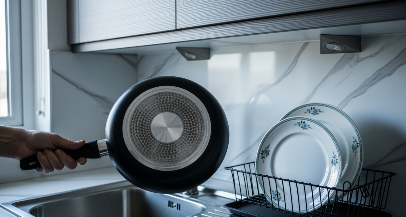 Секретный прием шеф-поваров для идеальной чистоты на кухне: как вернуть блеск сковородкам без бытовой химии