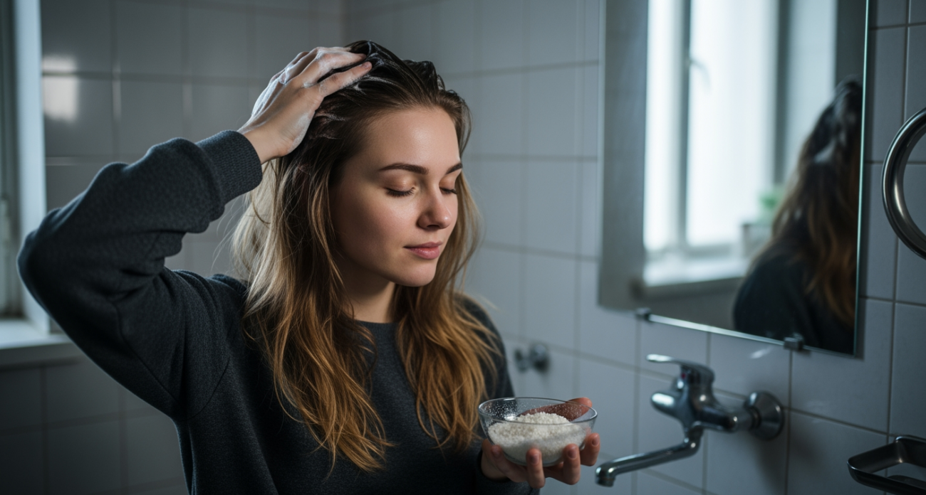 Добавляю эту копеечную хитрость в шампунь перед мытьем и забываю о жирных корнях на целую неделю