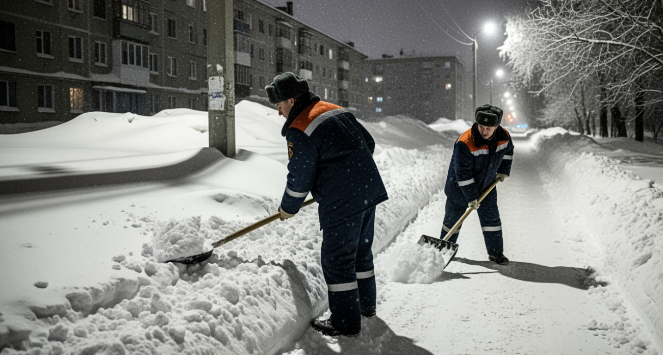 Народная смекалка против снежных заносов: 5 простых способов расчистить участок без лопаты и техники