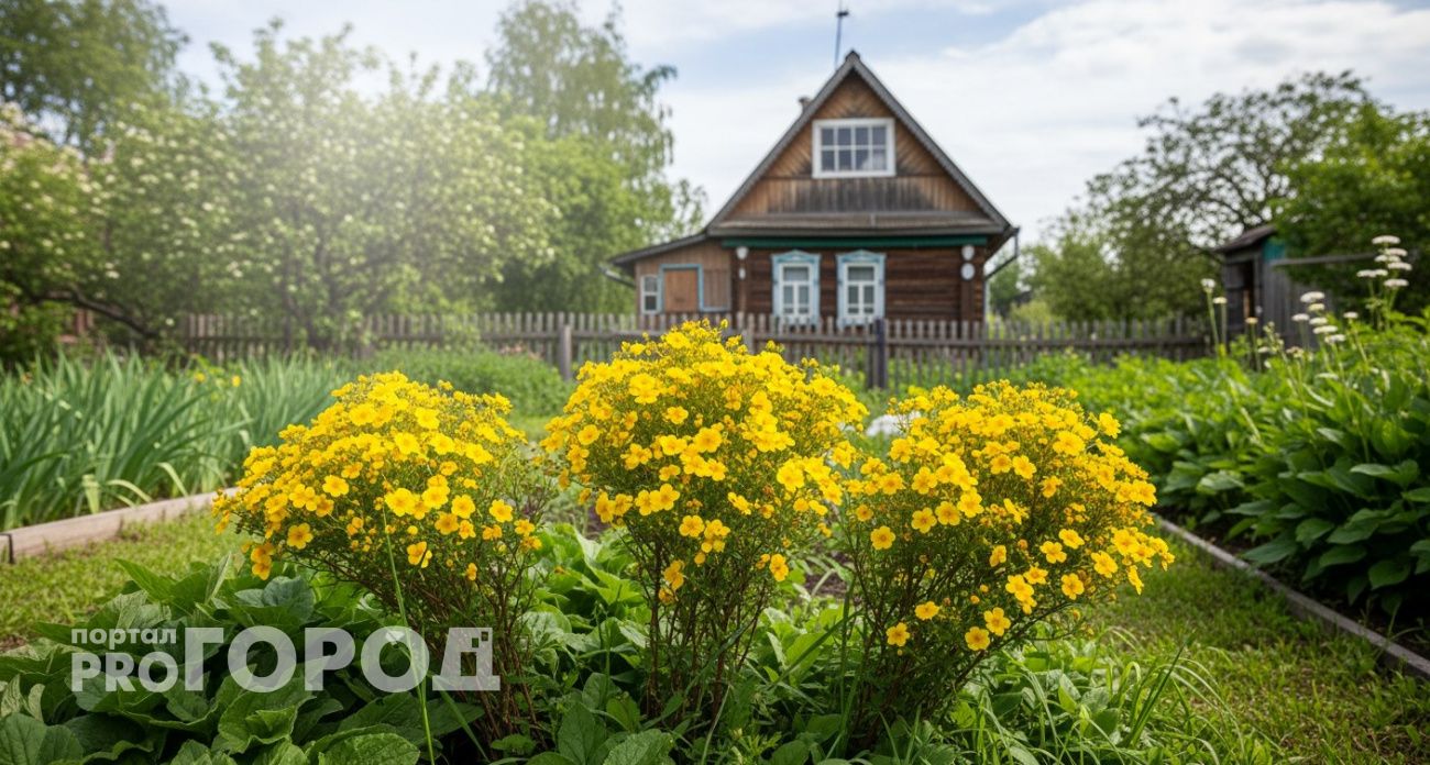 Золотой каскад цветов на всё лето: этот куст цветет без остановки даже без полива