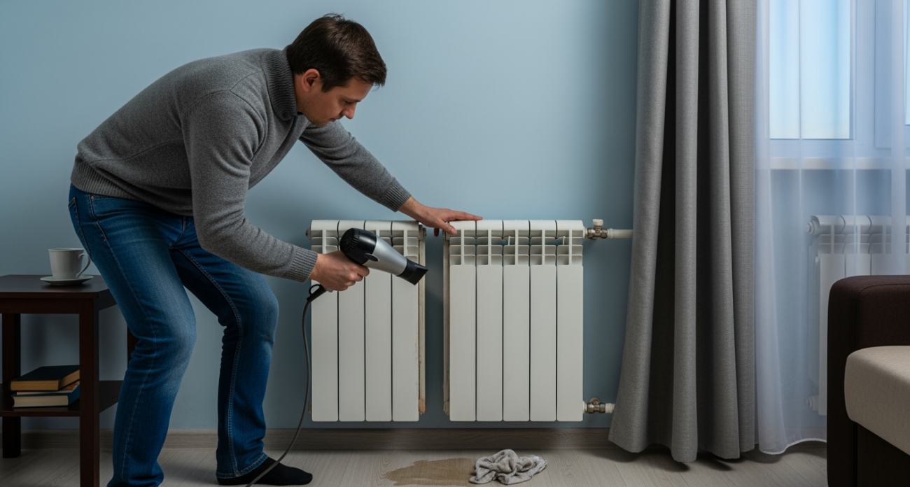 Холод в квартире при раскаленных батареях исчезнет за минуты: простой трюк с феном спасет даже в лютые морозы