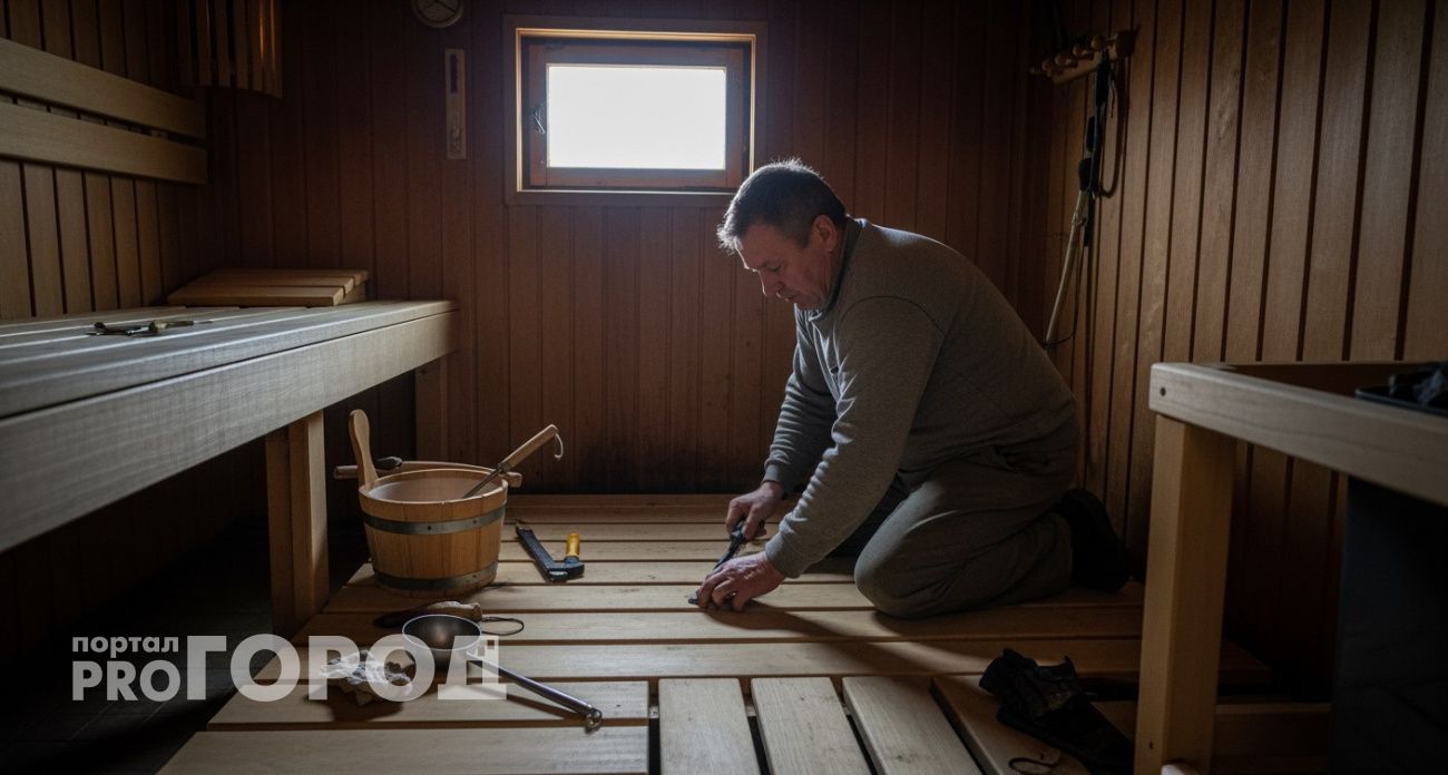 Дерево уже прошлый век: инженер показал материал для пола в бане – служит десятилетиями и не гниёт