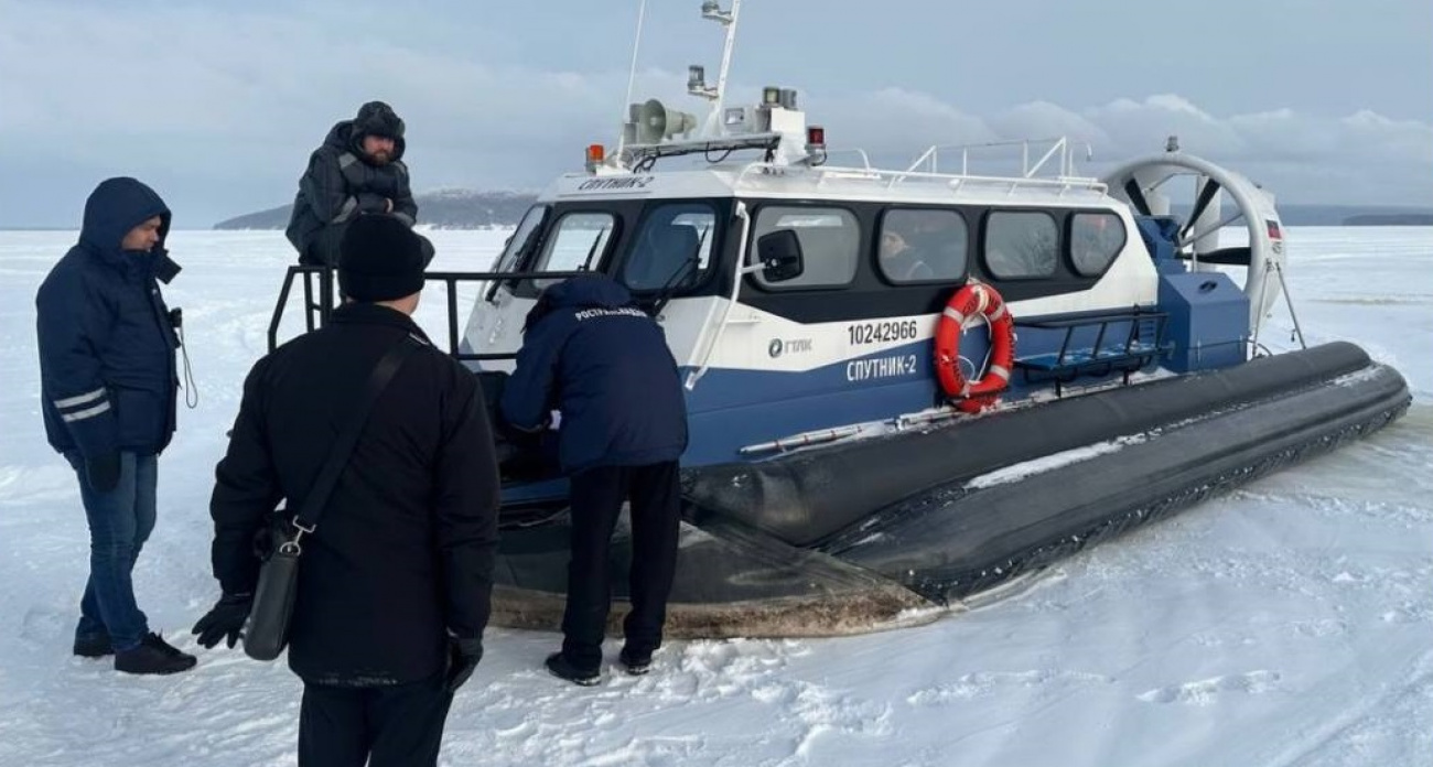 В Воротынце обнаружили незаконную воздушную подушку, на которой катались пассажиры