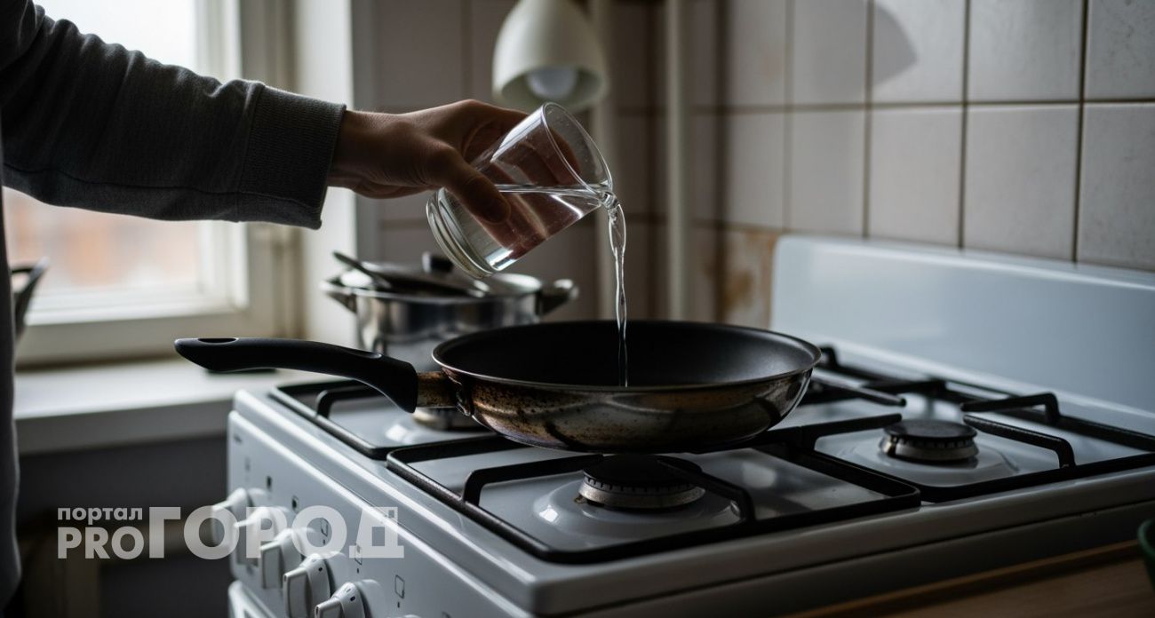 Налила один стакан на 10-летнюю сковороду – и она снова блестит как новая: теперь жарю без капли масла