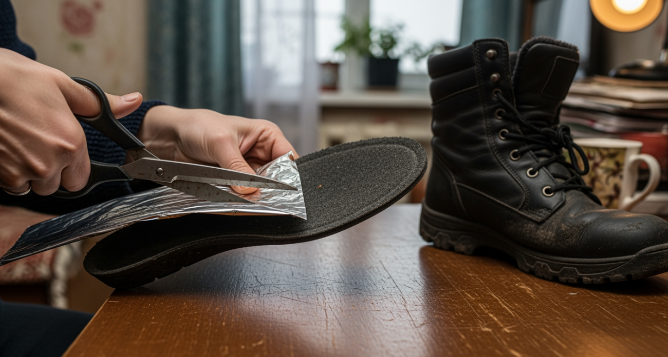 Бабулин секрет тепла: положите этот дешевый материал в обувь и забудьте о холодных ногах на всю зиму