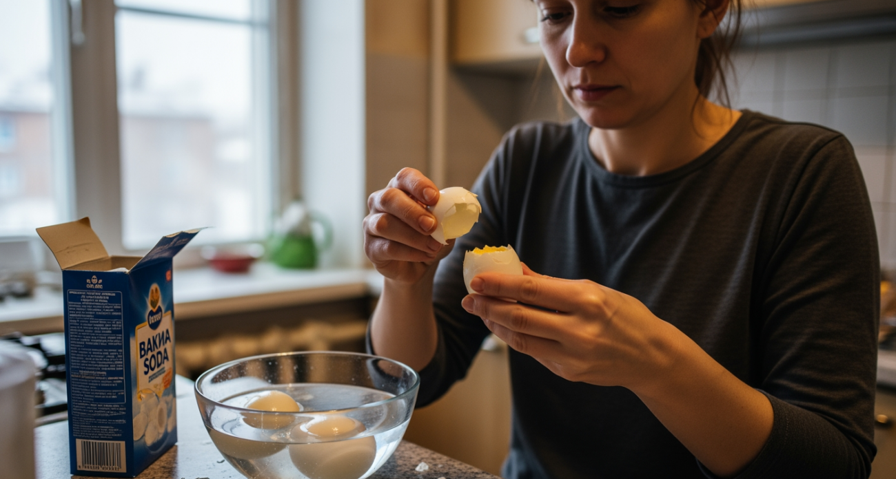 Секретная добавка в воду для яиц заставит скорлупу отделиться как по волшебству без лишних усилий