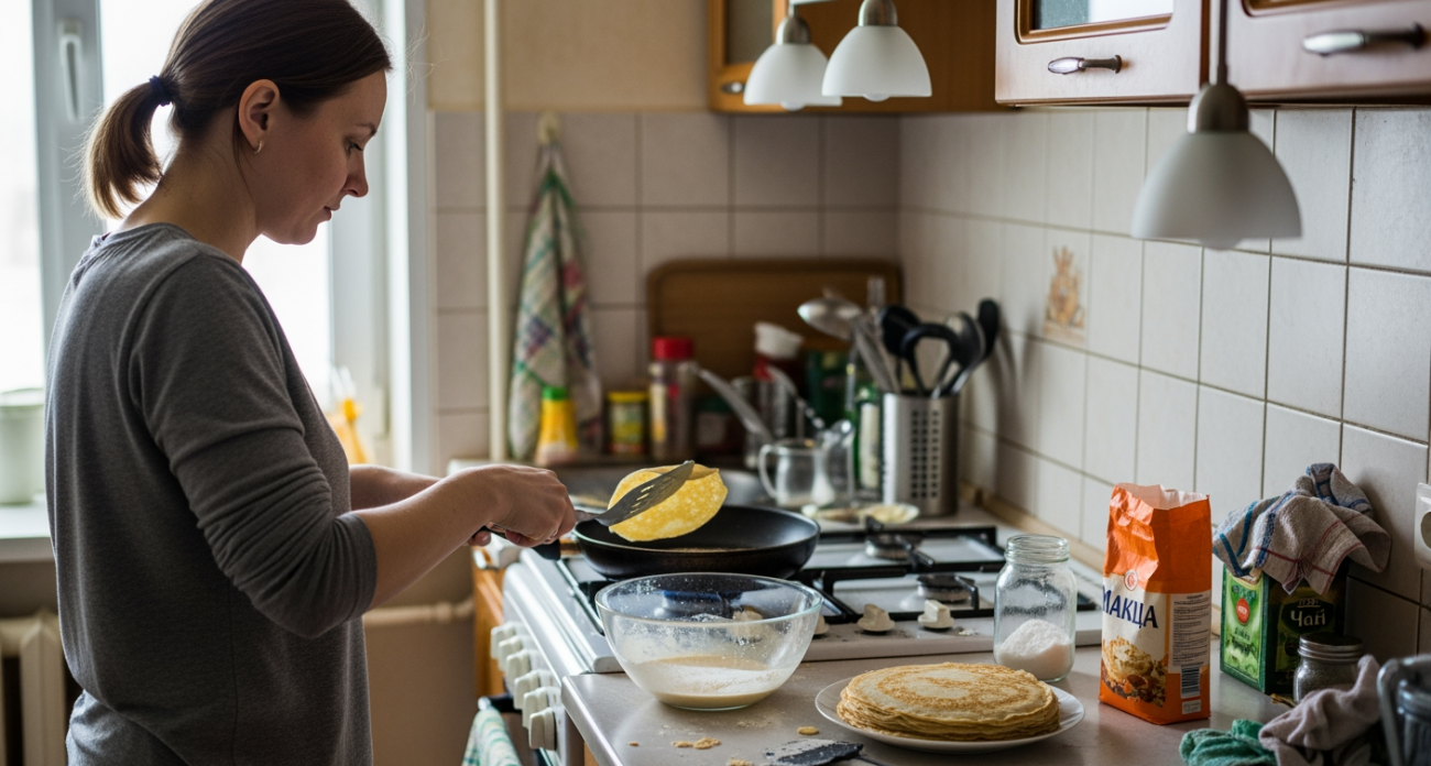 Бабушкин секрет пышных блинов на Масленицу заставит забыть о дорогих ингредиентах в вашем холодильнике