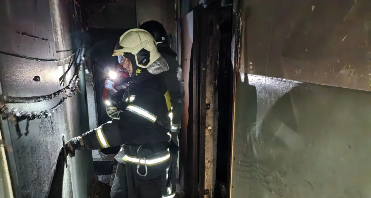 Один человек погиб при пожаре в квартире в Ленинском районе