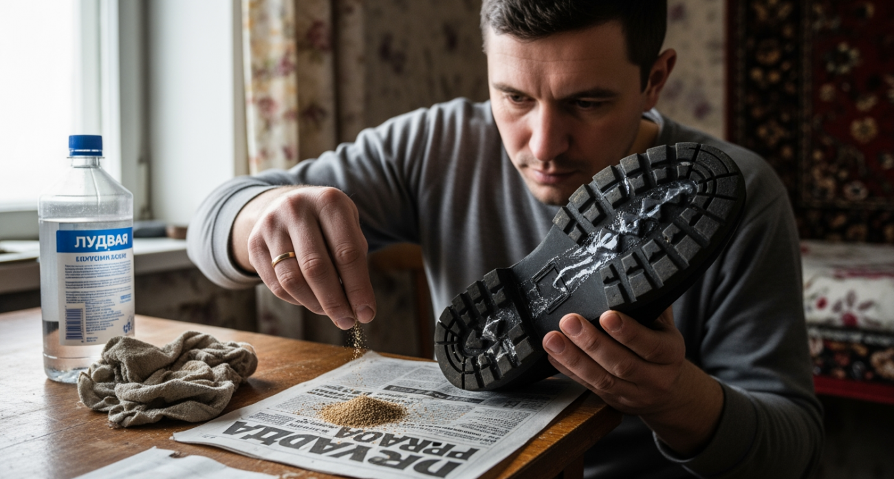 Копеечное средство из домашней аптечки превращает скользкую обувь в надежную защиту от зимних падений