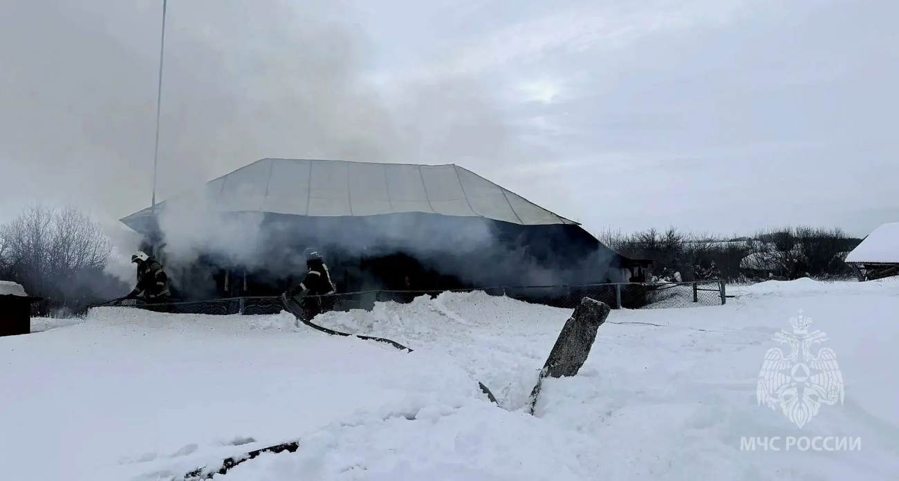 Пожар в Шатковском районе унес жизнь мужчины