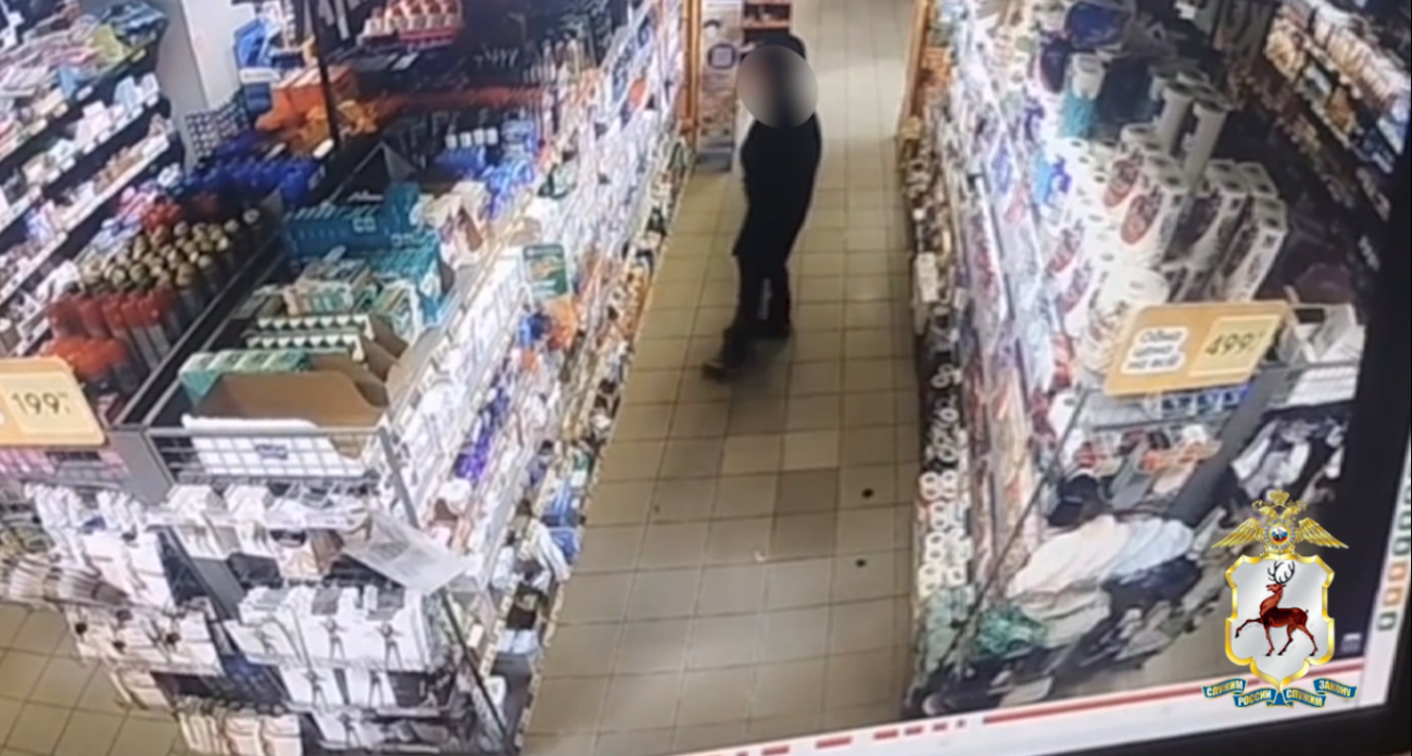 Вор из Балахны совершил несколько налетов на магазины и был пойман
