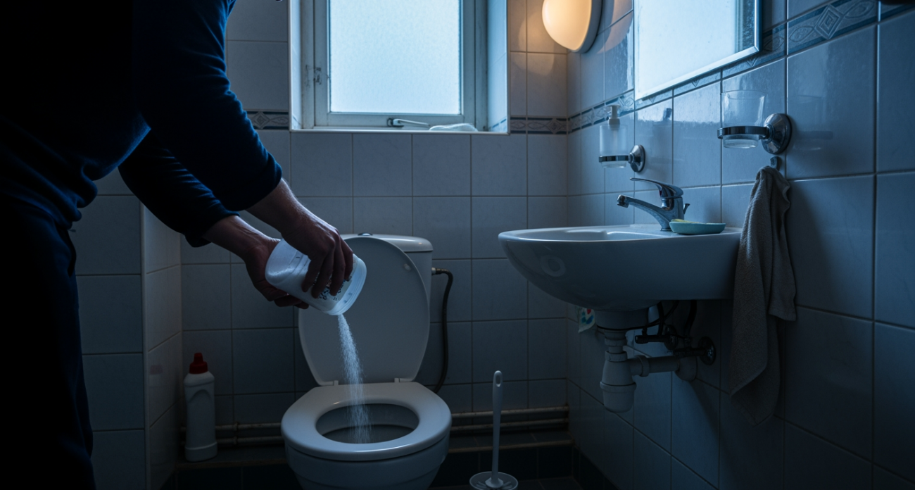 Простая хитрость с солью превратит грязный унитаз в идеально чистый за 10 минут без химии и трат