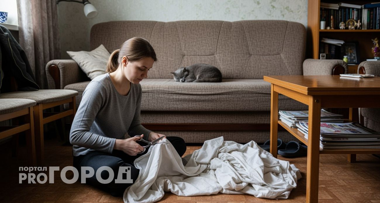 Старые простыни и наволочки находка для дома: 5 неожиданных идей переделки без иголки и нитки