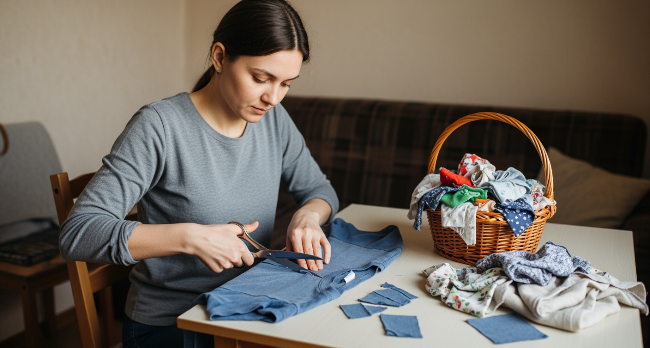 Старые лоскутки превращаются в полезные вещи: простые идеи для рукодельниц и хозяек