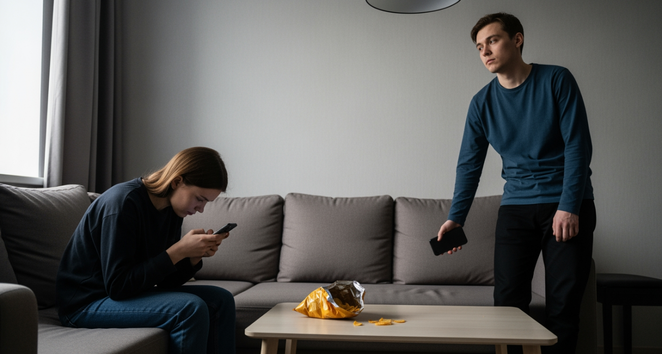 Смартфоны старят лицо: второй подбородок может появиться уже в 35