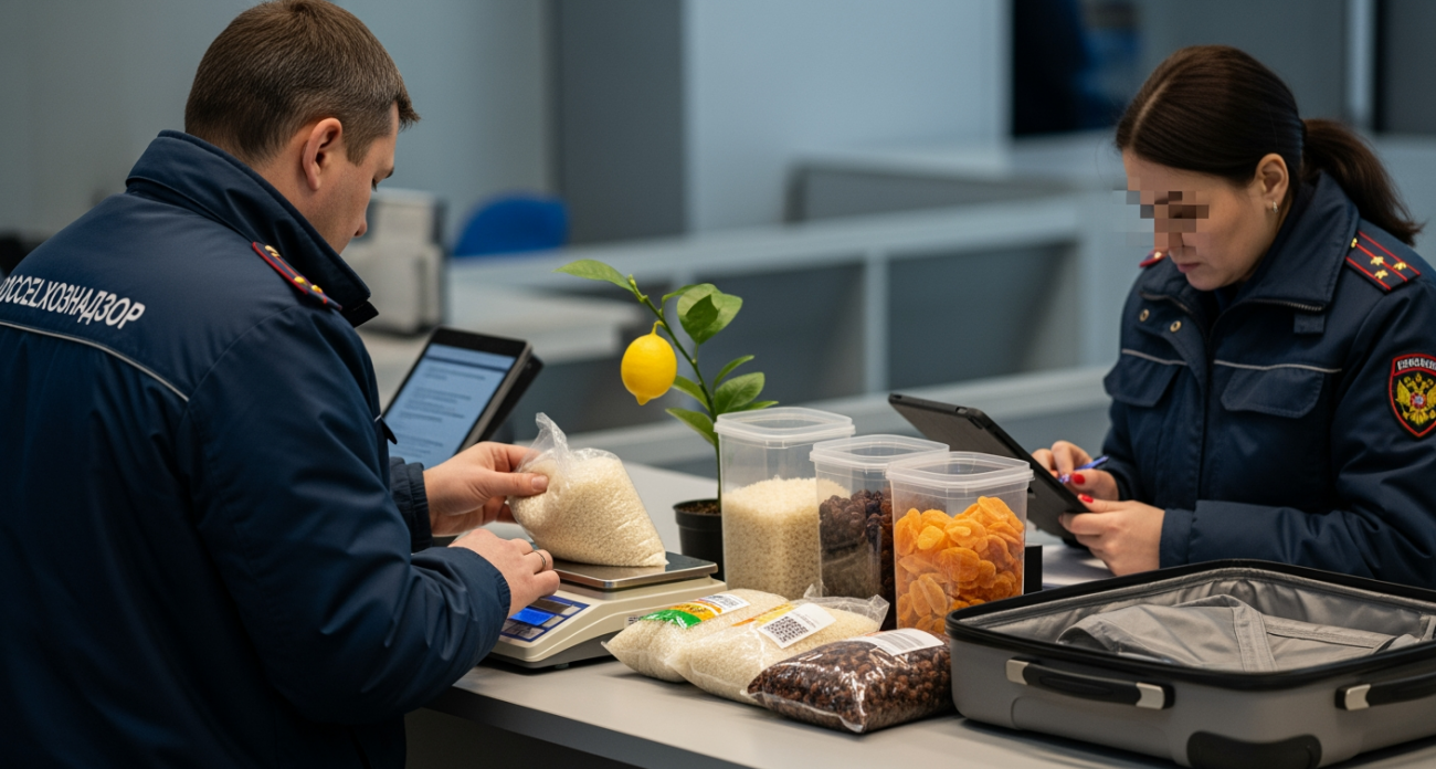 32 кг риса и саженцы лимона уничтожили в аэропорту Нижнего Новгорода