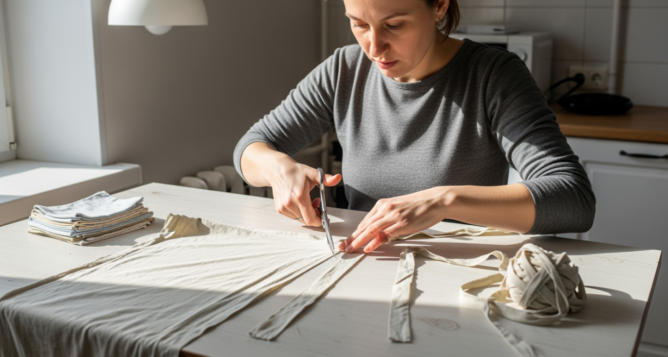 Не выбрасывайте старые простыни и пододеяльники — покажу как сделать из них нужные вещи для быта