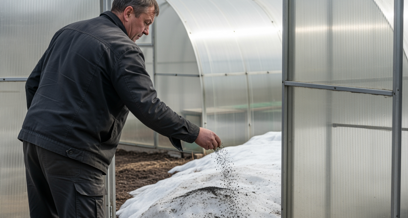 Бабушкин способ растопить снег в теплице за ночь — никто не догадается, как это работает